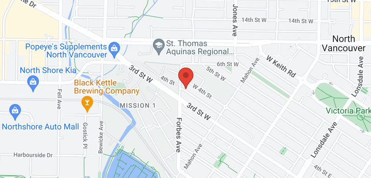 map of 4 369 W 4TH STREET